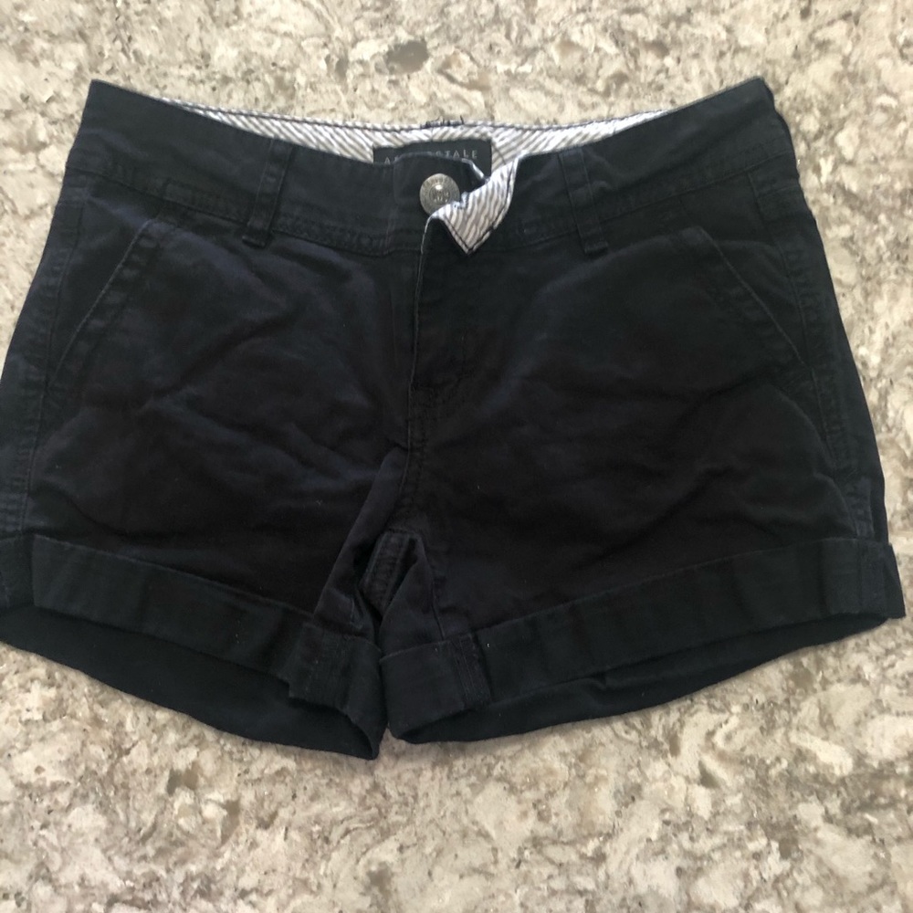 Aero black shorts